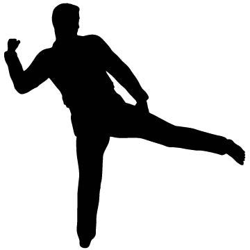 Picniva Fighting Sport Style 145 Removable Vinyl Wall Decal