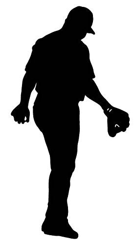 Picniva Baseball Type 3 Removable Vinyl Wall Decal