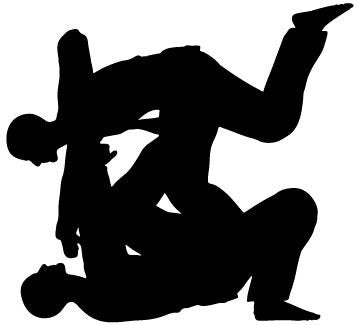 Picniva Fighting Sport Type 14 Removable Vinyl Wall Decal