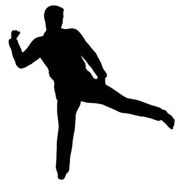 Picniva Fighting Sport Style 129 Removable Vinyl Wall Decal