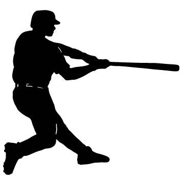 Picniva Baseball Type 2 Removable Vinyl Wall Decal