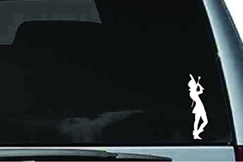 Picniva Majorette Sty3 Vinyl Car Window Decal, Approx 5 in