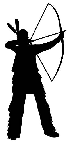 Picniva Western Figure Type 9 Removable Vinyl Wall Decal