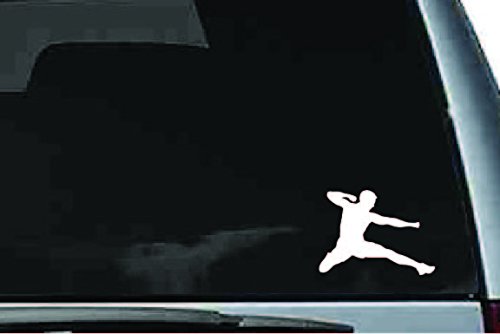 Picniva Martial Arts Fighter Sty230 Vinyl Car Window Decal, Approx 5 in
