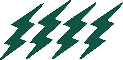 Decaltor Lightning Bicycle Vinyl Decal for Car Window Laptop, 5 in