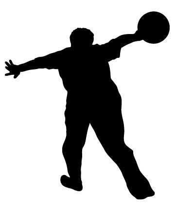 Picniva Bowling Type 03 Removable Vinyl Wall Decal