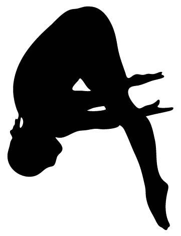 Picniva Diver Type 4 Removable Vinyl Wall Decal