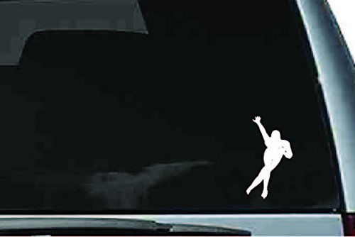 Picniva Skater Sty6 Vinyl Car Window Decal, Approx 5 in