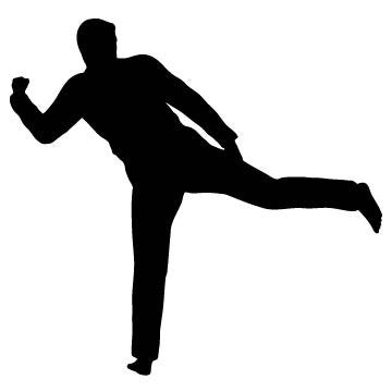 Picniva Fighting Sport Style 130 Removable Vinyl Wall Decal