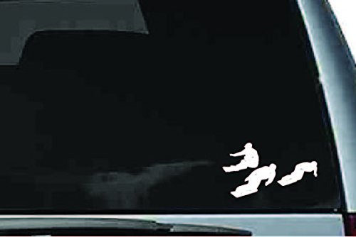 Picniva Snowboard Sty3 Vinyl Car Window Decal, Approx 5 in