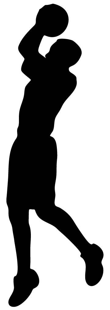 Picniva Basketball Type 7 Removable Vinyl Wall Decal