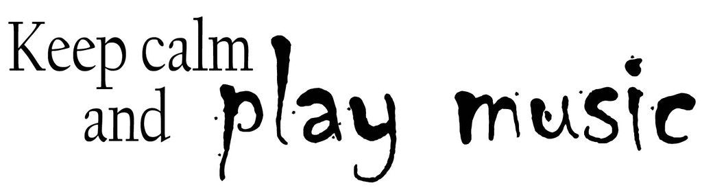 Picniva Keep Calm And Play Music Quote Removable Vinyl Wall Decal - Color: keep calm and play music