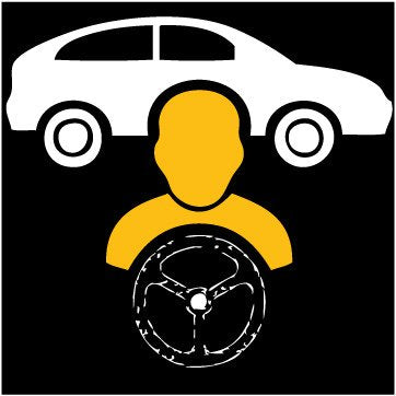 Picniva Please Rate Me Taxi Decal, 9 x 22 in