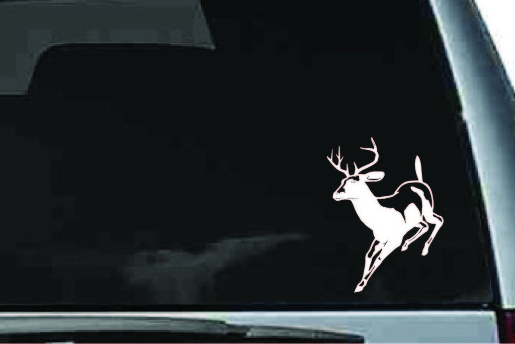 Picniva Buck Sty31 Vinyl Car Window Decal, Approx 5 in