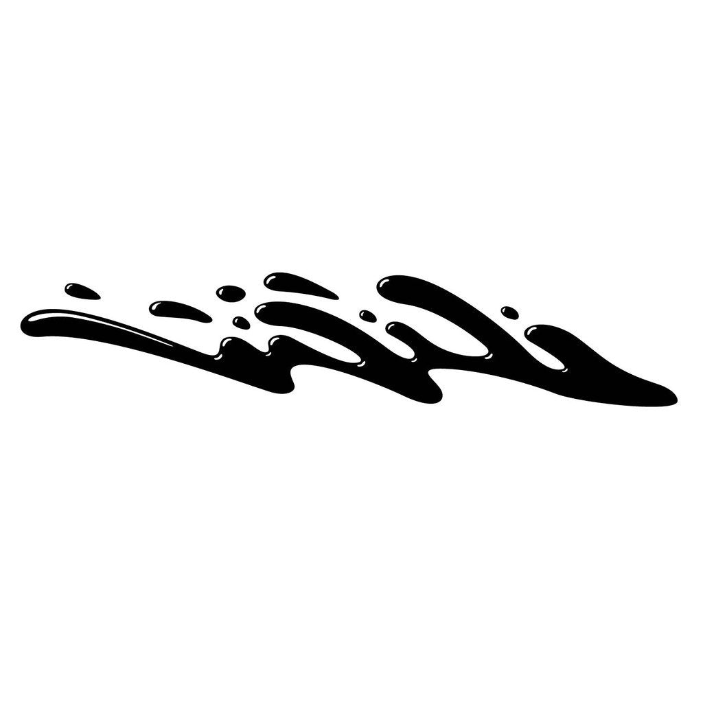 Picniva Style 291 Racing Side Stripe Vinyl Decals, 22 x 110 in, 2 Pc