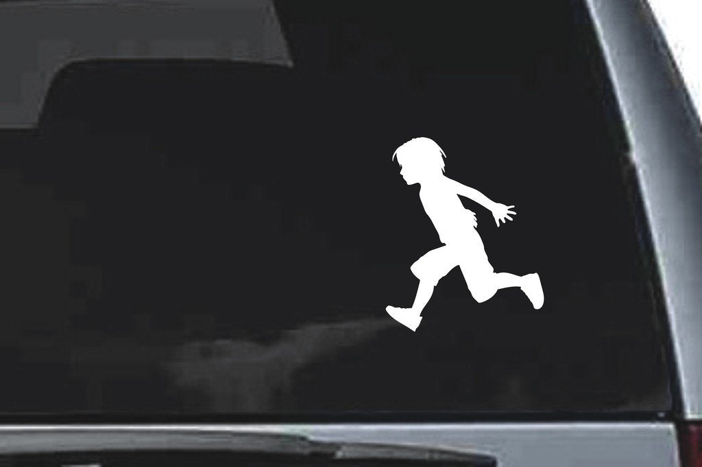 Picniva Boy Sty75 Vinyl Car Window Decal, Approx 5 in