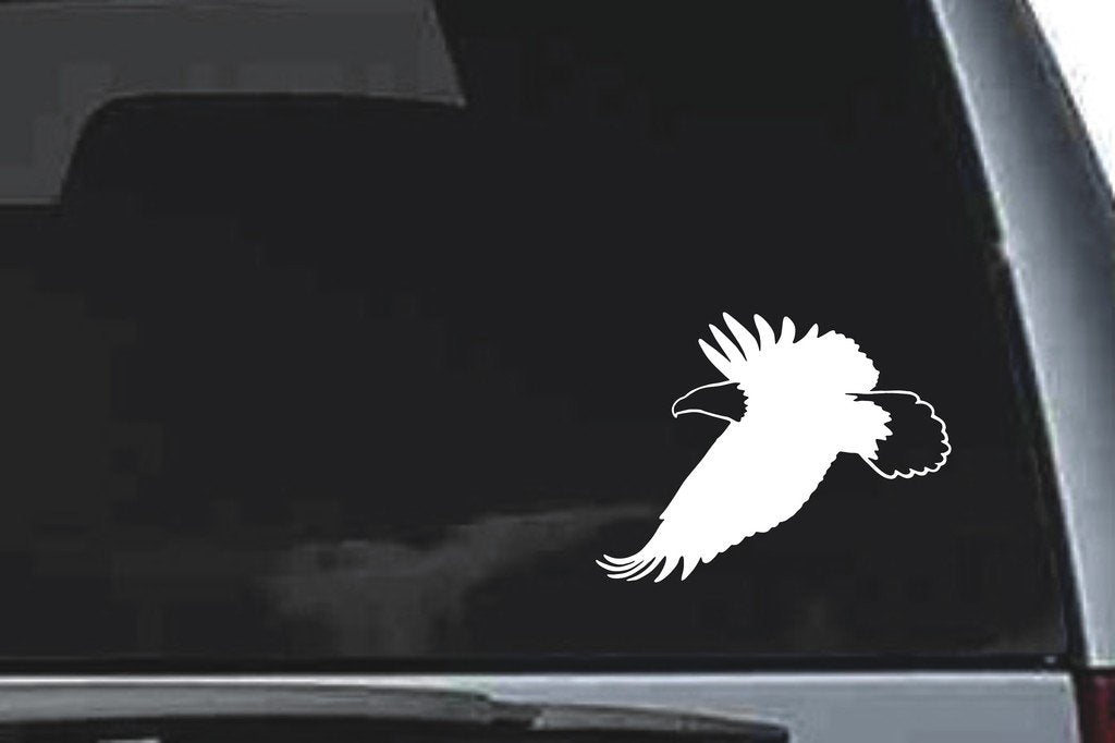 Picniva Eagle Sty20 Vinyl Car Window Decal, Approx 5 in