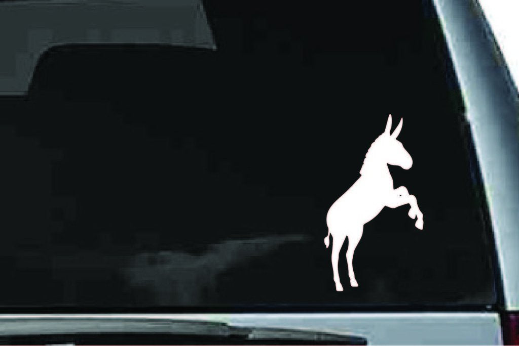 Picniva Donkey Sty14 Vinyl Car Window Decal, Approx 5 in