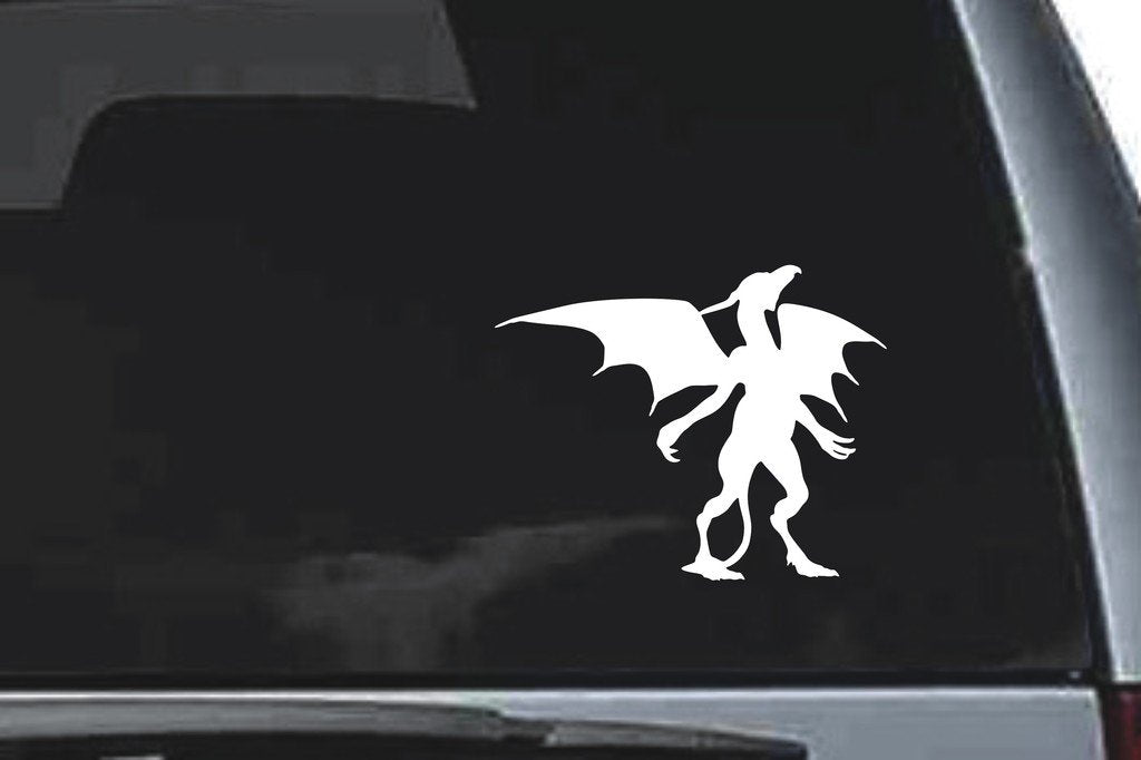 Picniva Gargoyle Sty3 Vinyl Car Window Decal, Approx 5 in