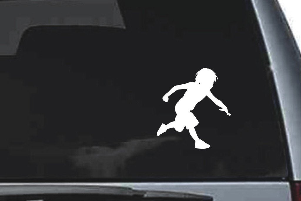 Picniva Boy Sty92 Vinyl Car Window Decal, Approx 5 in