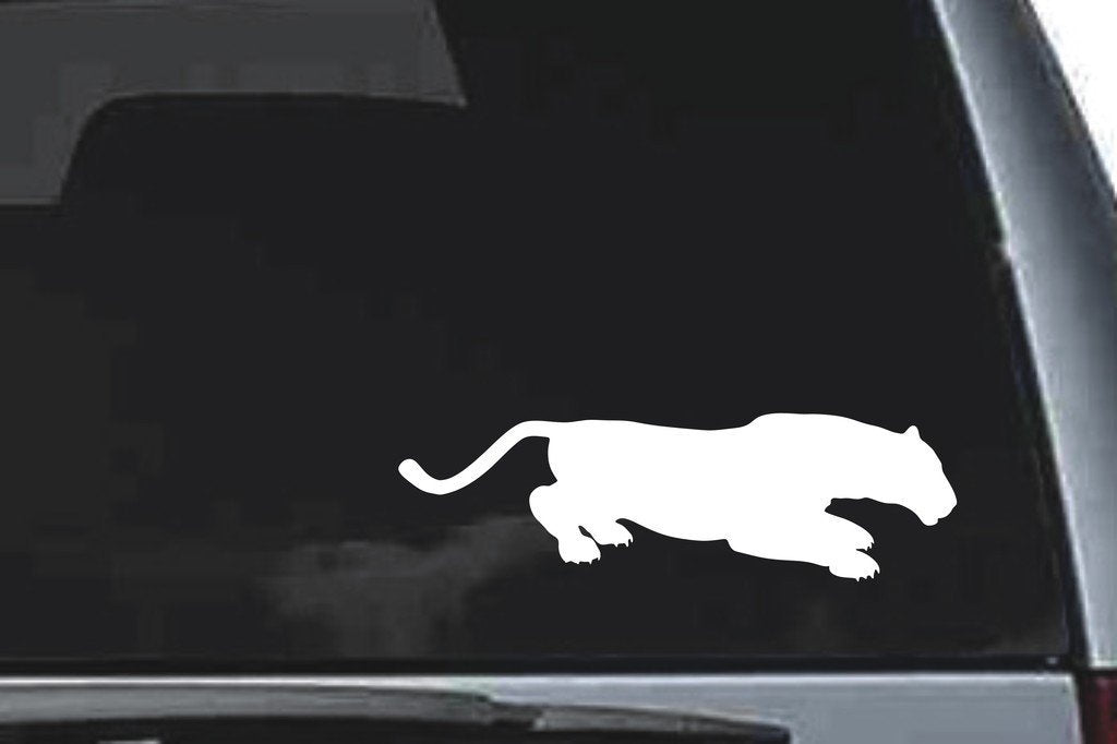 Picniva Panther Sty4 Vinyl Car Window Decal, Approx 5 in