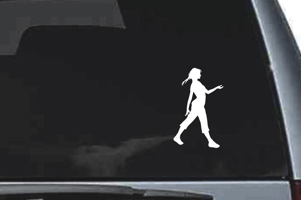 Picniva Standing Sty21 Vinyl Car Window Decal, Approx 5 in