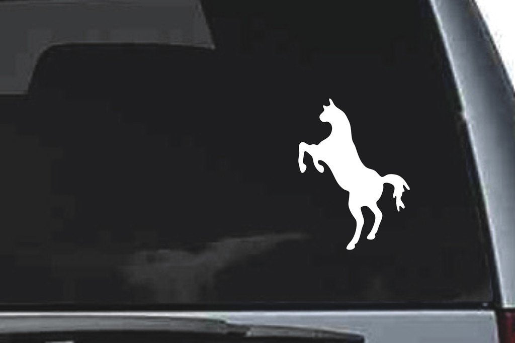 Picniva Horse Sty43a Vinyl Car Window Decal, Approx 5 in
