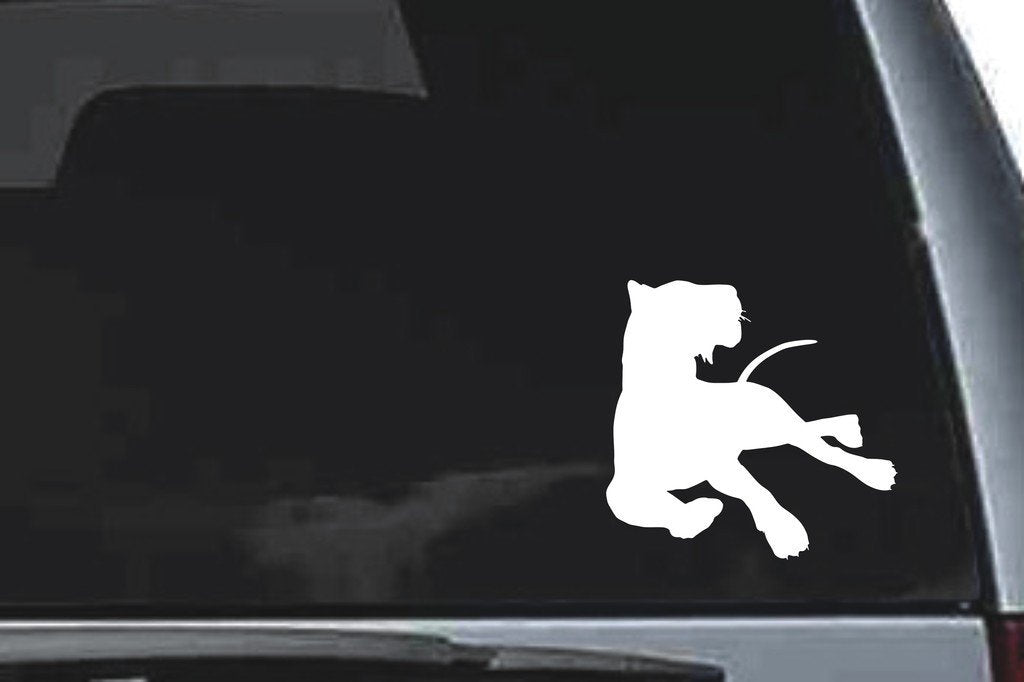 Picniva Tiger Sty17 Vinyl Car Window Decal, Approx 5 in