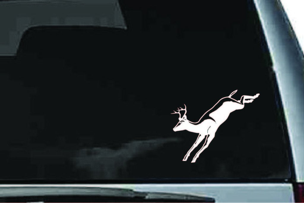 Picniva Buck Sty34 Vinyl Car Window Decal, Approx 5 in