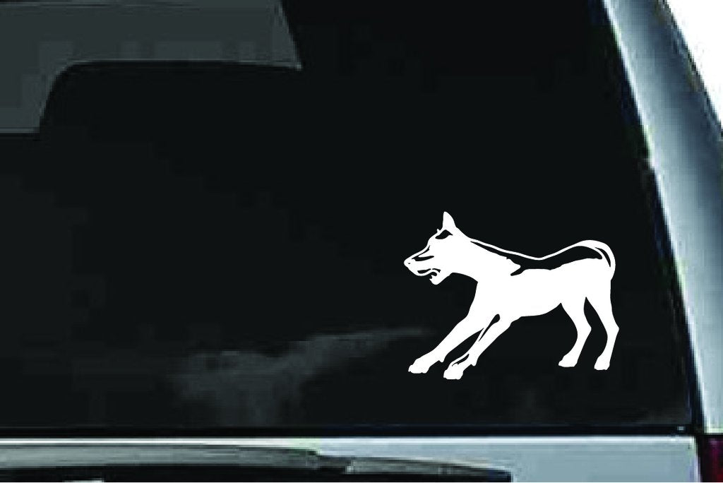 Picniva Doberman Dog Sty15 Vinyl Car Window Decal, Approx 5 in