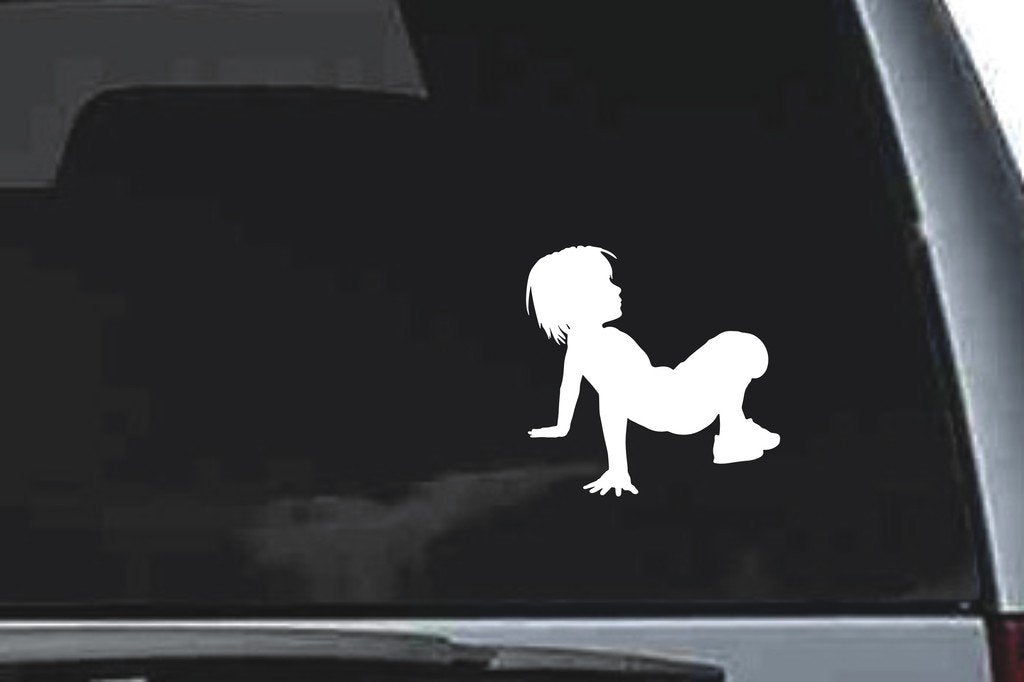 Picniva Boy Sty49 Vinyl Car Window Decal, Approx 5 in
