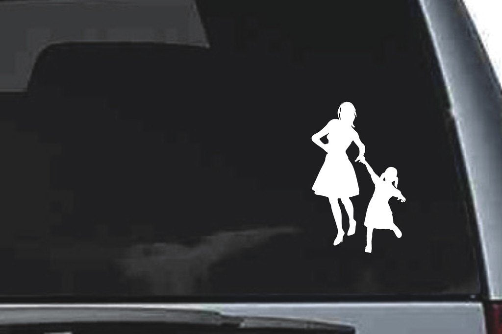 Picniva Mothers Day Sty2a Vinyl Car Window Decal, Approx 5 in