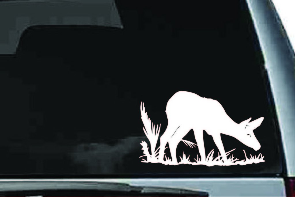 Picniva Fawn Sty3 Vinyl Car Window Decal, Approx 5 in
