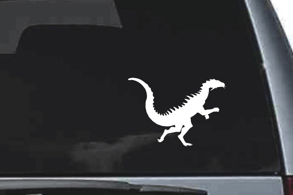 Picniva Dragon Sty41 Vinyl Car Window Decal, Approx 5 in