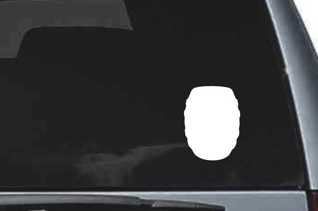 Picniva Barrel Sty3a Vinyl Car Window Decal, Approx 5 in
