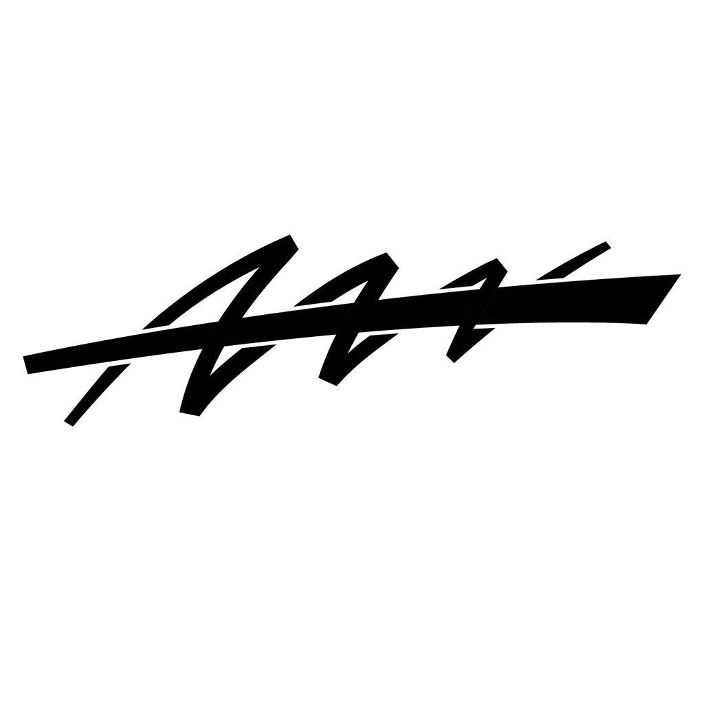Picniva sty391 Racing Car Body Side Stripes Sticker Decal 2 Pcs