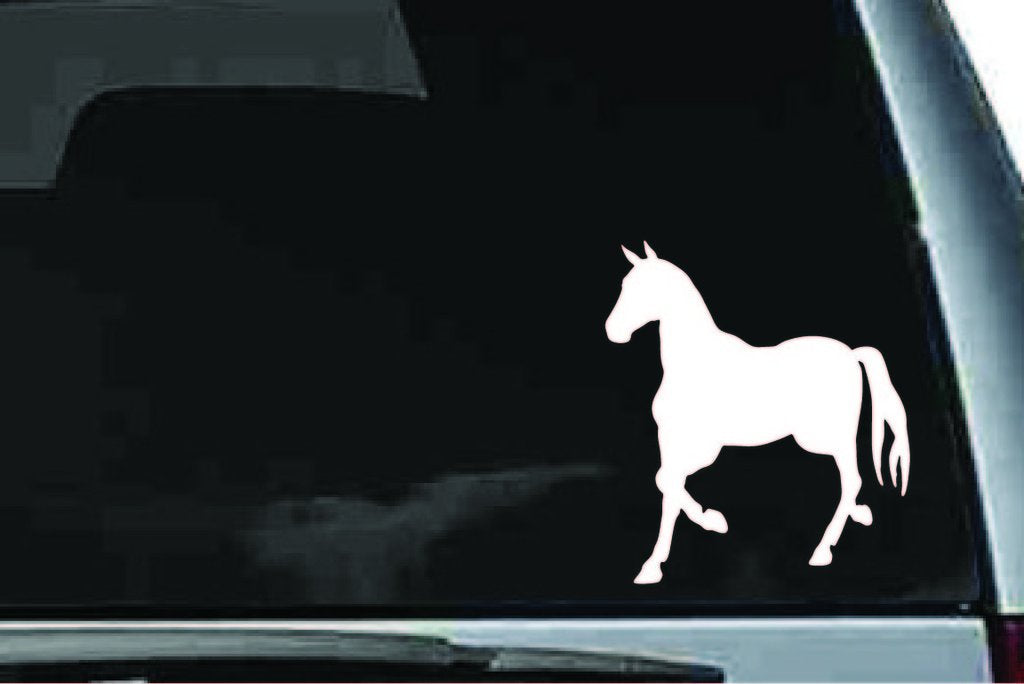 Picniva Horse Sty31a Vinyl Car Window Decal, Approx 5 in