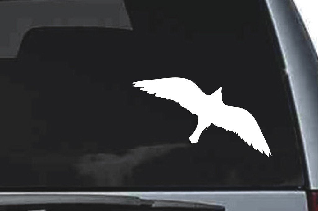 Picniva Songbird Sty1a Vinyl Car Window Decal, Approx 5 in