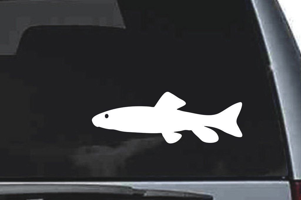 Picniva Fish Sty88 Vinyl Car Window Decal, Approx 5 in