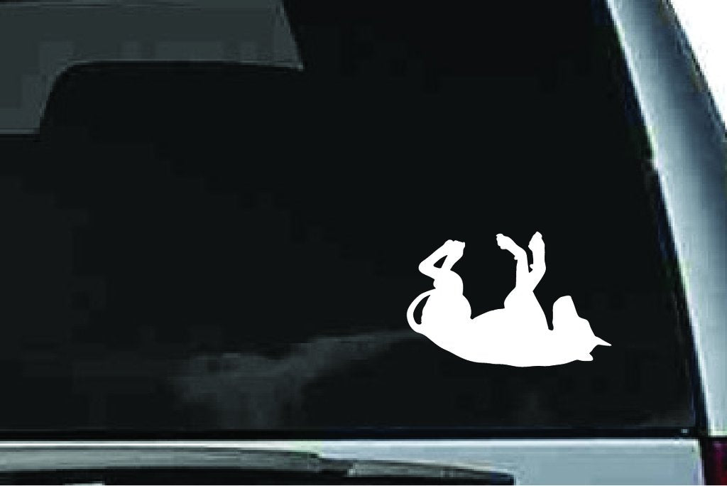 Picniva Doberman Dog Sty29a Vinyl Car Window Decal, Approx 5 in