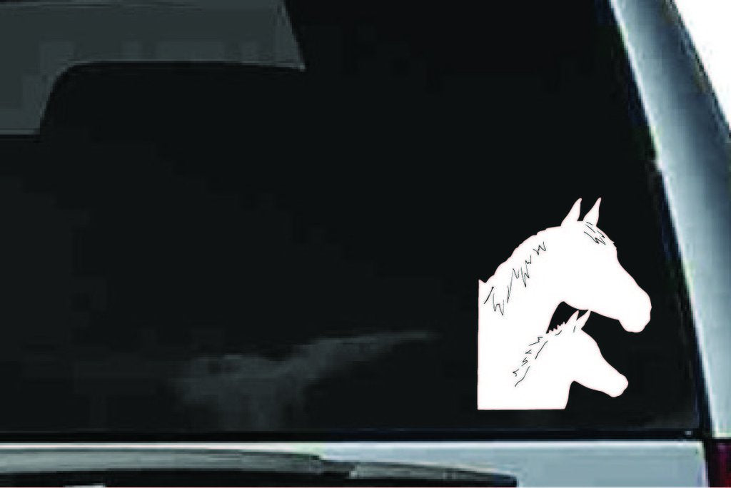 Picniva Horse Sty21 Vinyl Car Window Decal, Approx 5 in