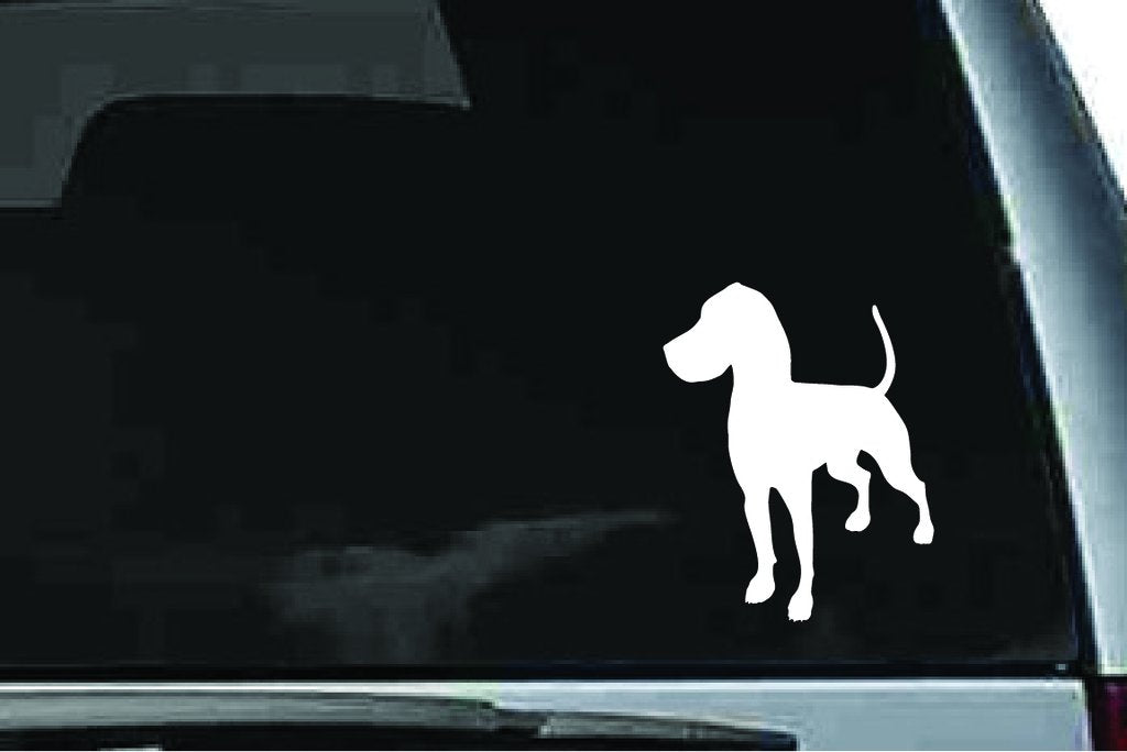 Picniva Great Dane Dog Sty35a Vinyl Car Window Decal, Approx 5 in