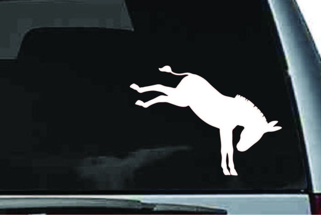 Picniva Donkey Sty11 Vinyl Car Window Decal, Approx 5 in