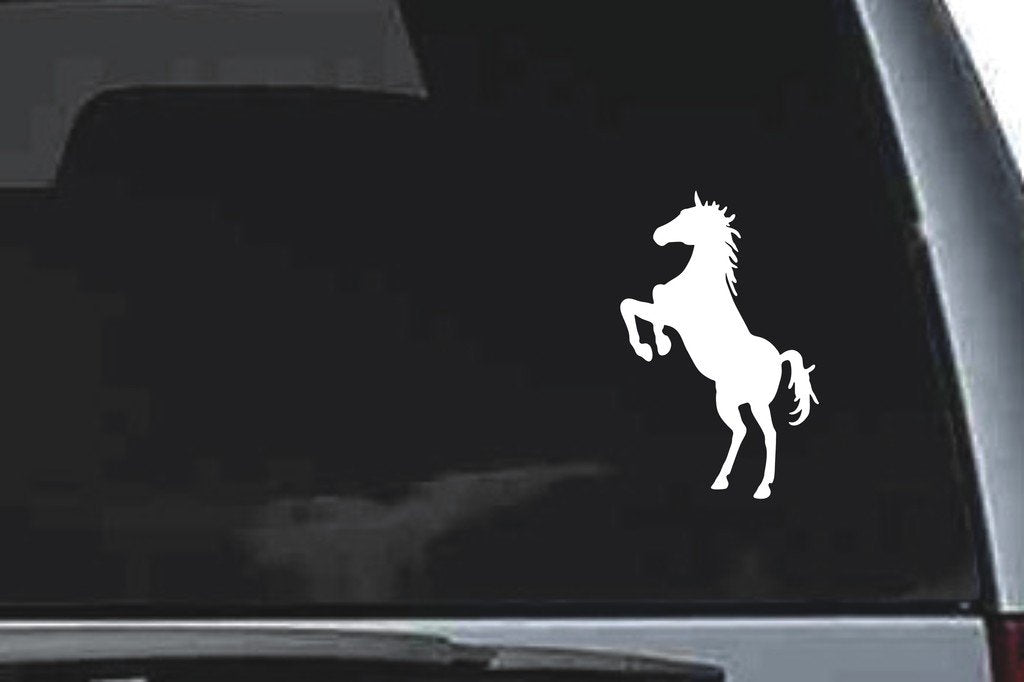 Picniva Horse Sty41a Vinyl Car Window Decal, Approx 5 in