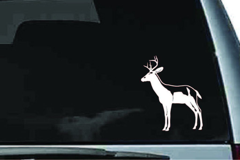 Picniva Buck Sty32 Vinyl Car Window Decal, Approx 5 in