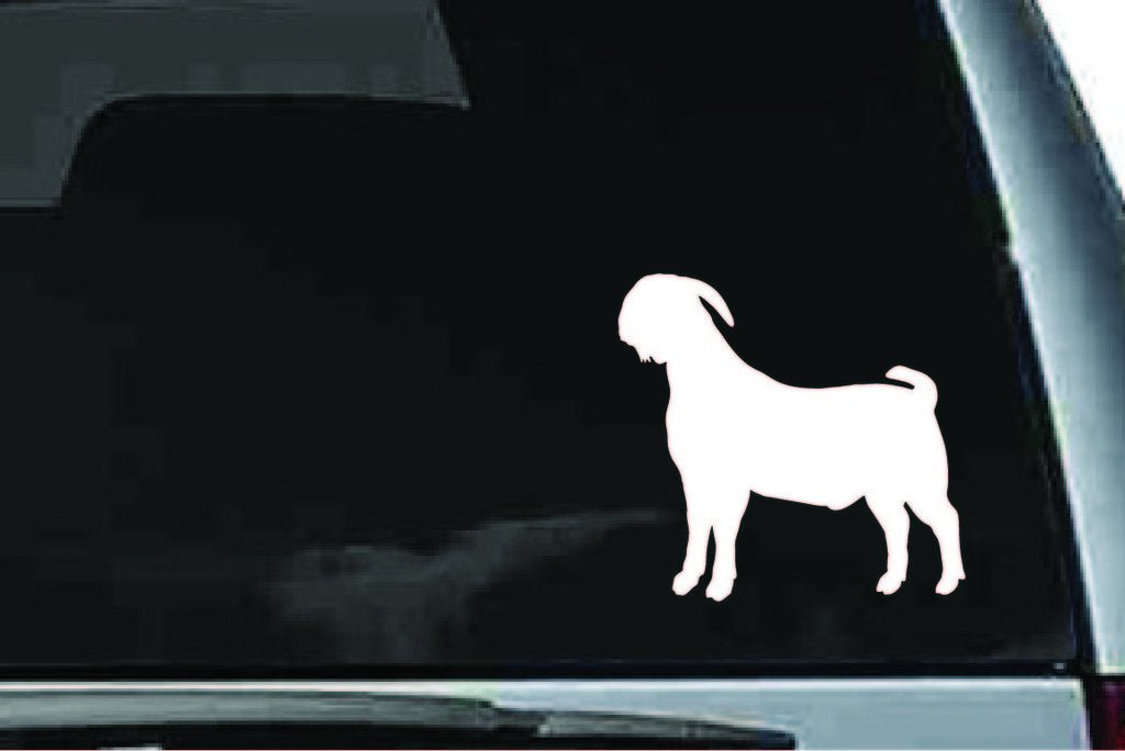 Picniva Boer Goat Sty10a Vinyl Car Window Decal, Approx 5 in