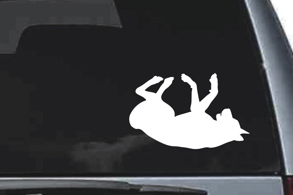 Picniva Wolf Sty49 Vinyl Car Window Decal, Approx 5 in