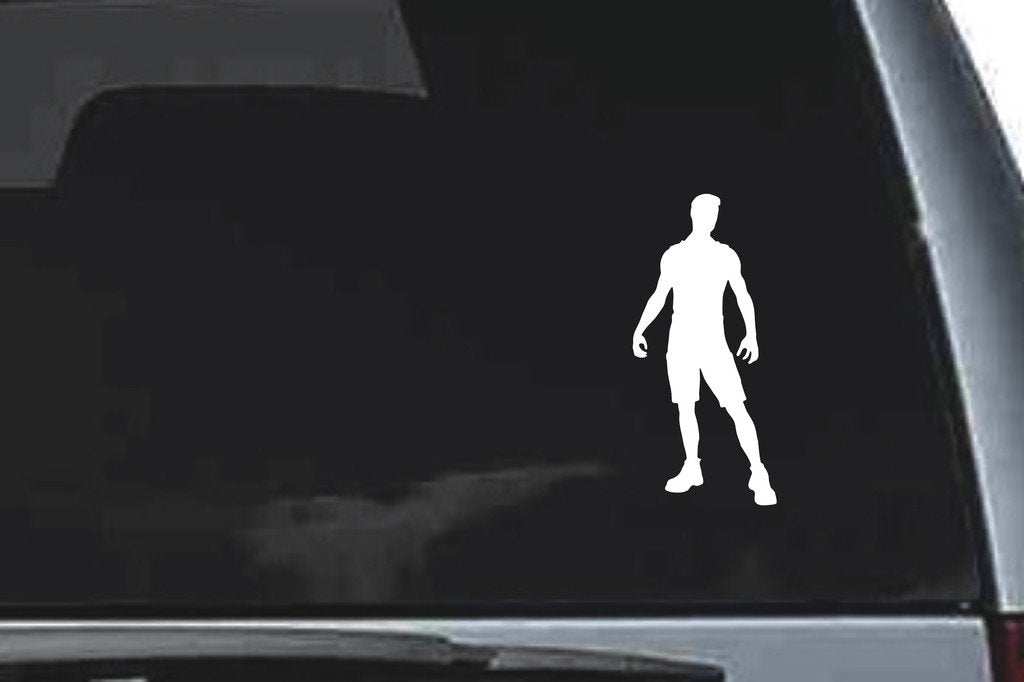 Picniva Standing Sty3 Vinyl Car Window Decal, Approx 5 in