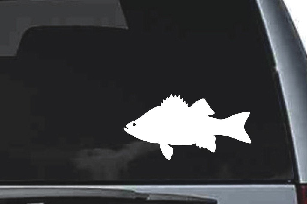 Picniva Fish Sty57 Vinyl Car Window Decal, Approx 5 in