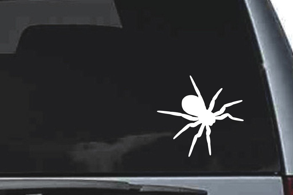 Picniva Tarantula Sty1 Vinyl Car Window Decal, Approx 5 in